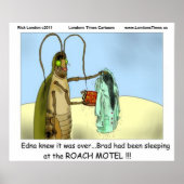 Tragedie bij Roach Motel Funny Posters (Voorkant)