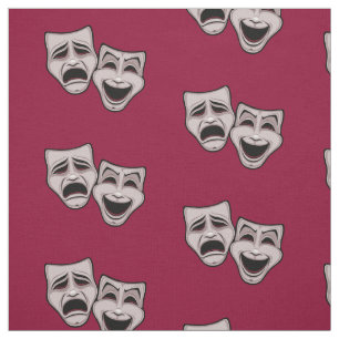 Tragedie Comedy Theater grijs Stof