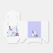 Tragedie en Comedy Drama Maskers Bedankdoosjes (Uitgevouwen)