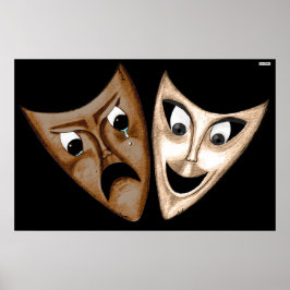 Tragedie en comedy poster