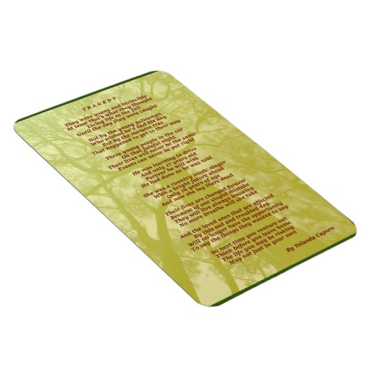 Tragedie Flexible Magnet Magneet (Rechterzijde)