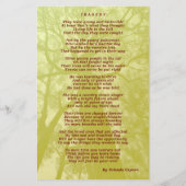 Tragedie Flyer (Voorkant)