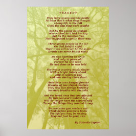 Tragedie Poster