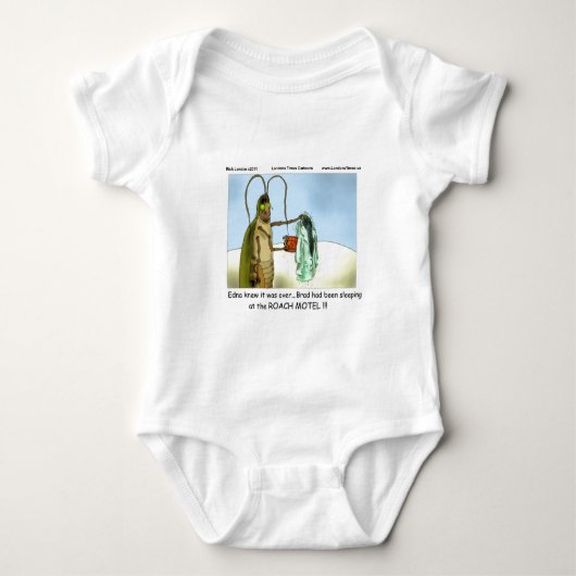 Tragedie @ Roach Motel Grappige Cadeaus T-shirts M (Voorkant)