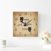 Tragedie + Timing staat gelijk aan Comedy-theater Vierkante Klok (Huis)