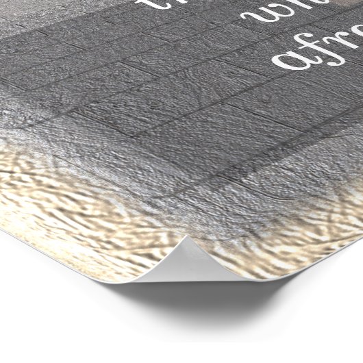 Tragedie van het leven - Plato quote - kunstdruk Poster (Hoek)