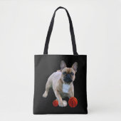 Tragetasche französische Bulldogge Babsy Tote Bag (Voorkant)