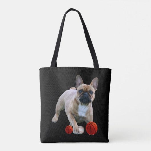 Tragetasche französische Bulldogge Babsy Tote Bag (Achterkant)