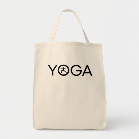 Tragetasche mir Schriftzug: Yoga Tote Bag (Voorkant)