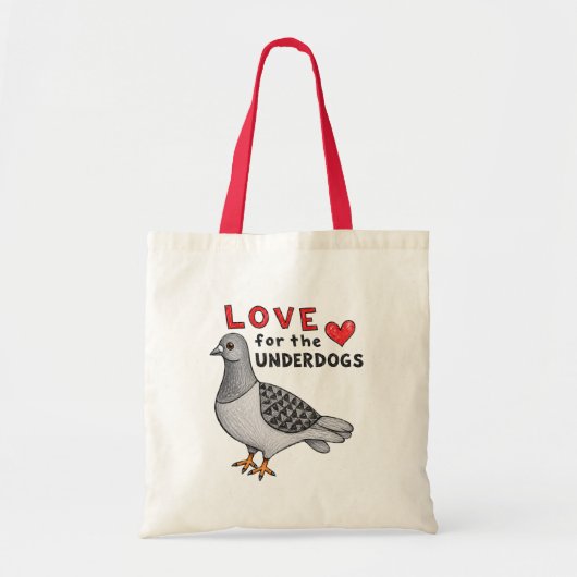 Tragetasche Taubenliebe Tote Bag (Voorkant)