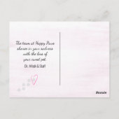 Tragiek Geschenk voor Kattenliefhebbers Briefkaart (Achterkant)