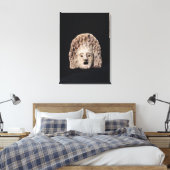Tragisch masker canvas afdruk (Insitu (Slaapkamer))