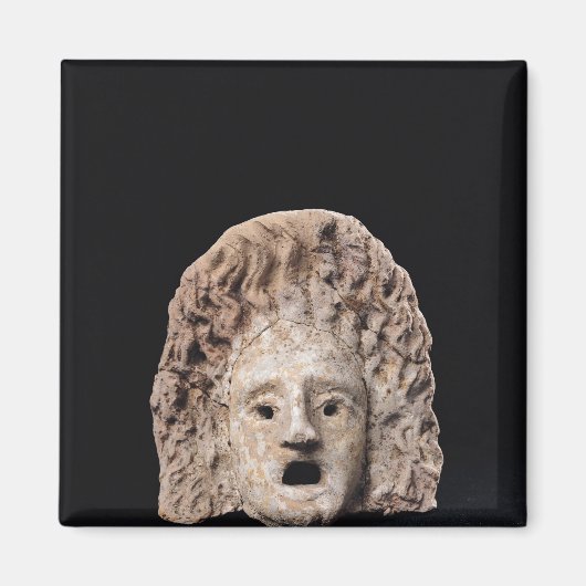 Tragisch masker magneet (Voorkant)