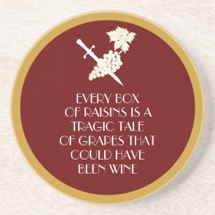 Tragisch verhaal zandsteen onderzetter