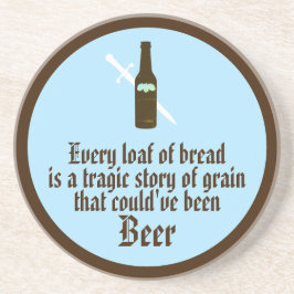 Tragisch verhaal zandsteen onderzetter