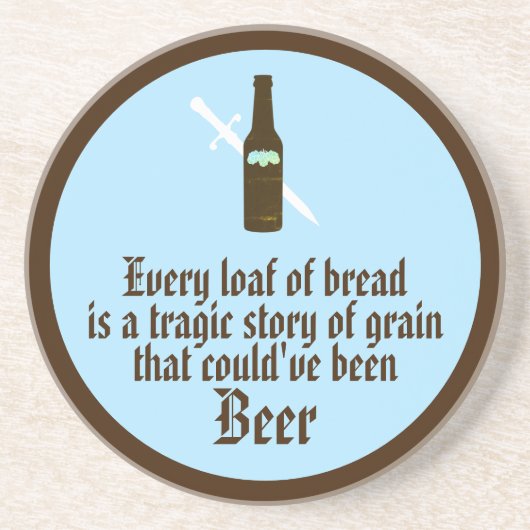 Tragisch verhaal zandsteen onderzetter (Voorkant)