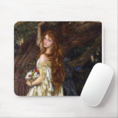 Tragische Ophelia door Arthur Hughes Pre-Raphaelit Muismat (Met muis)