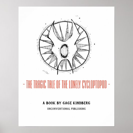 Tragische Tale van het Poster van de Lonely Cyclop (Voorkant)