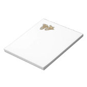 Tragummaskers van theater Golden Comedy Notitieblok (Linkerzijde)