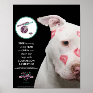 TraiBreak het Poster van de ketting echt af te dwi