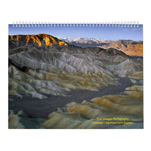 Trail Afbeeldingen Fotografie - Nationale parkscèn Kalender (Hoes)
