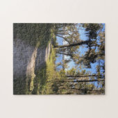 Trail bij de rivier legpuzzel (Horizontaal)