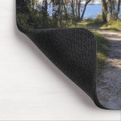 Trail bij de rivier muismat (Hoek)