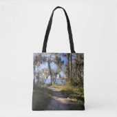 Trail bij de rivier tote bag (Voorkant)