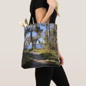 Trail bij de rivier tote bag (Dichtbij)