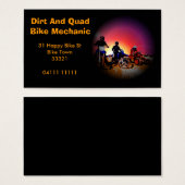 Trail Bike Mechanic Visitekaartje (Voorkant /achterkant)