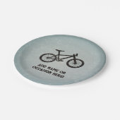 Trail Bike robuuste stalen look mannelijke verjaar Papieren Bordje (Gekanteld)