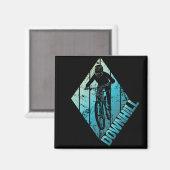 Trail Biking Downhill Mountain Biker Magneet (Voorkant / Achterkant)