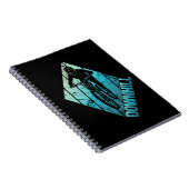 Trail Biking Downhill Mountain Biker Notitieboek (Rechterzijde)