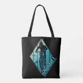 Trail Biking Downhill Mountain Biker Tote Bag (Achterkant)