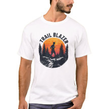 Trail Blazer Bergloper Silhouet