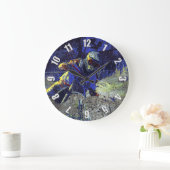 Trail Blazer Motocross Rider Grote Klok (Huis)