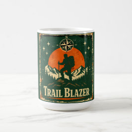 Trail Blazer – Wildernis Pionier Wandelaar Koffiemok