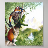 Trail Blazing Fox Print (Voorkant)