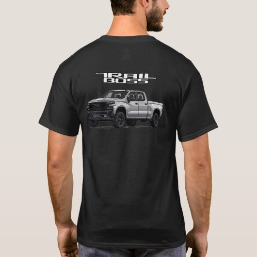 Trail Boss Silver truck T-shirt (Achterkant)