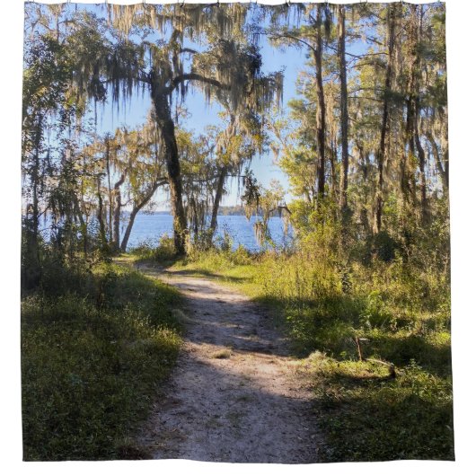 Trail By The River Douchegordijn (Voorkant)