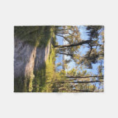 Trail By The River Fleece Deken (Voorkant (Horizontaal))