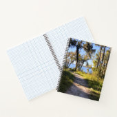 Trail By The River Spiraal Notebook Notitieboek (Binnen)