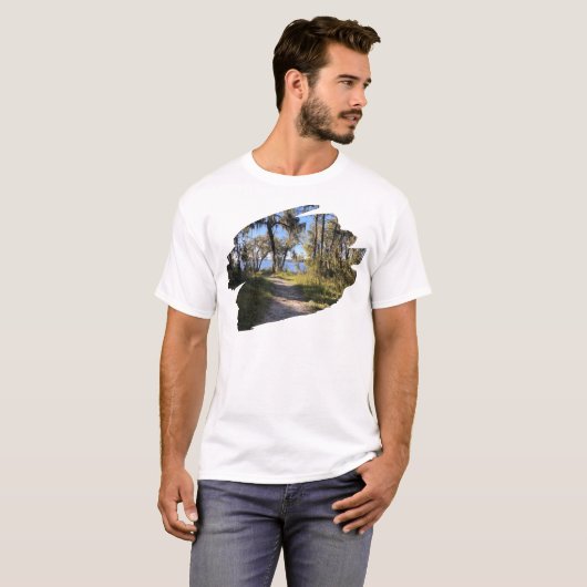 Trail By The River T-shirt (Voorkant volledig)