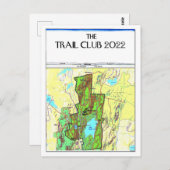 TRAIL CLUB 2022 BRIEFKAART (Voorkant / Achterkant)
