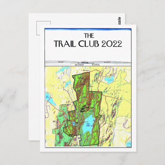 TRAIL CLUB 2022 BRIEFKAART (Voorkant / Achterkant)
