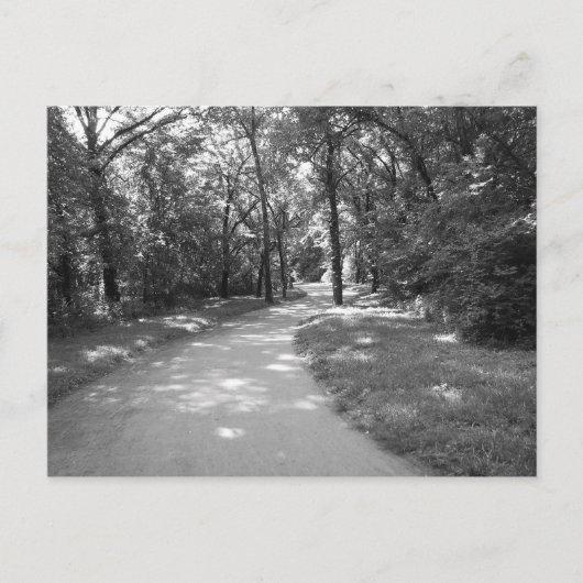 Trail door de Bossen Briefkaart (Voorkant)