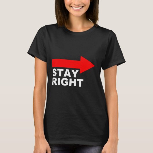 Trail Etiquette Reminder T-Shirt (Voorkant)
