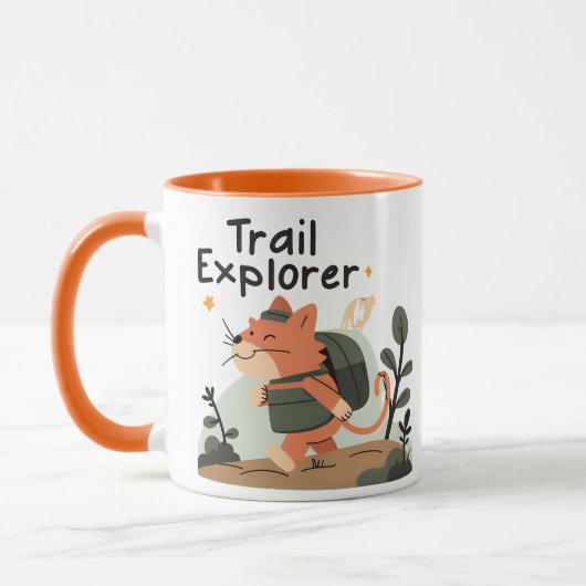 Trail Explorer Cat – Mok voor koffie (Links)