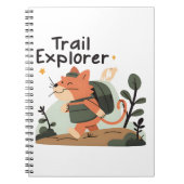 Trail Explorer Cat – Notitieboek (Voorkant)