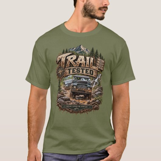 Trail Getest T-shirt (Voorkant)